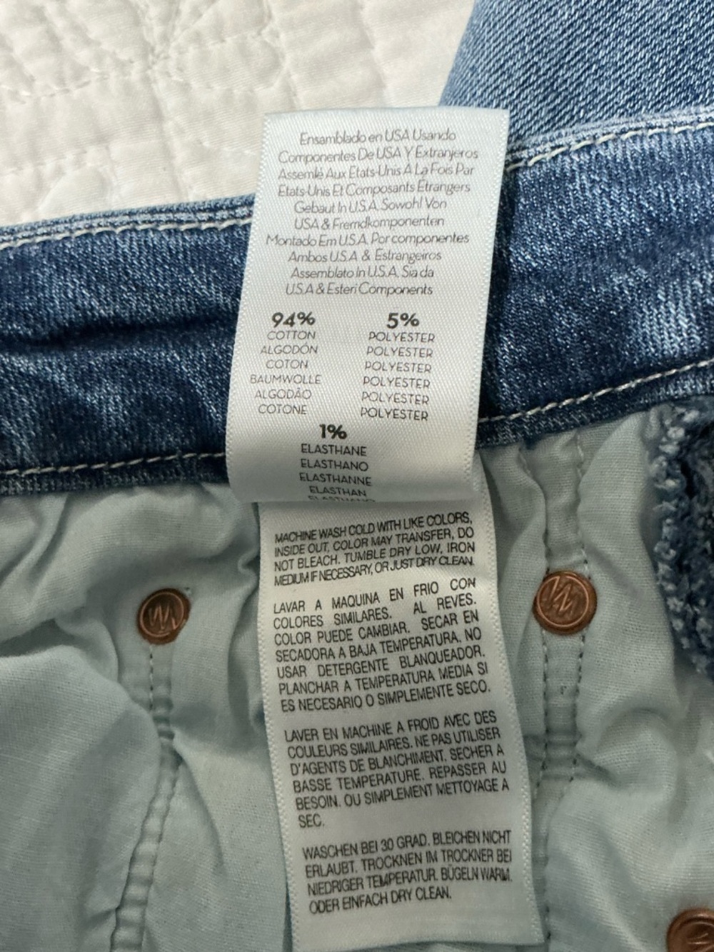 MOTHER the Looker in Groovin’ size 27 skinny leg - Picture 15 of 16